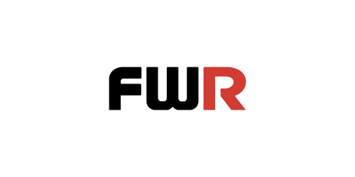 FWR Logo in Black and Red